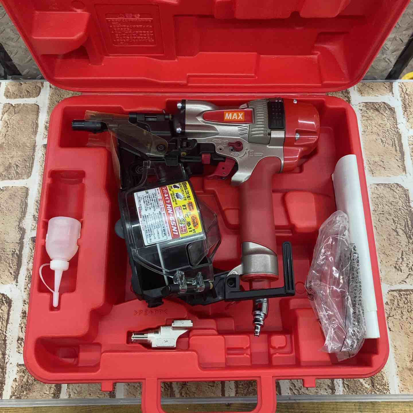 ☆マックス(MAX) 高圧エア釘打ち機 HN-65N1【所沢店】 – アクトツール 