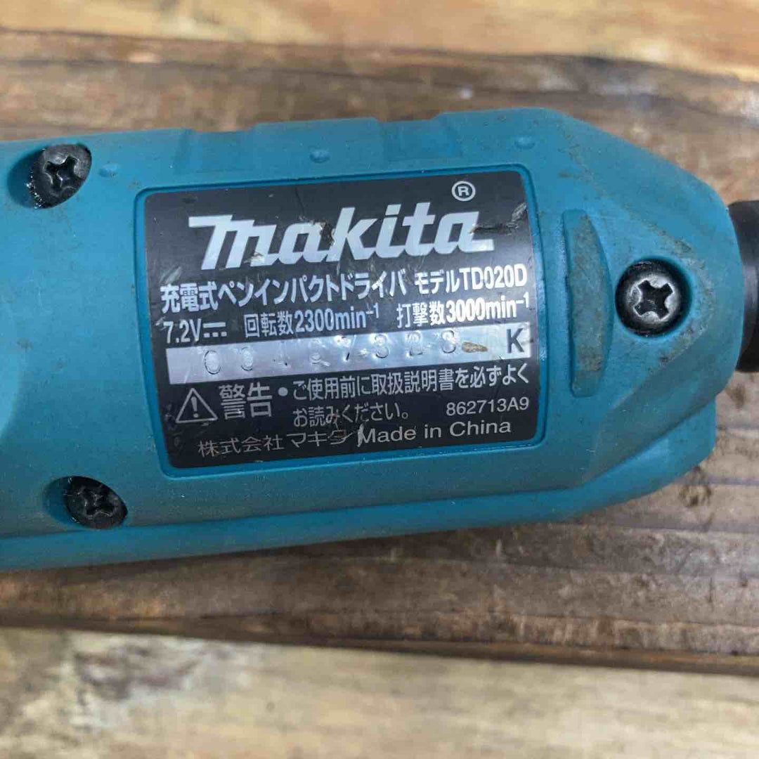 ◇マキタ(makita)コードレスペンインパクトドライバ TD020DS【柏店】