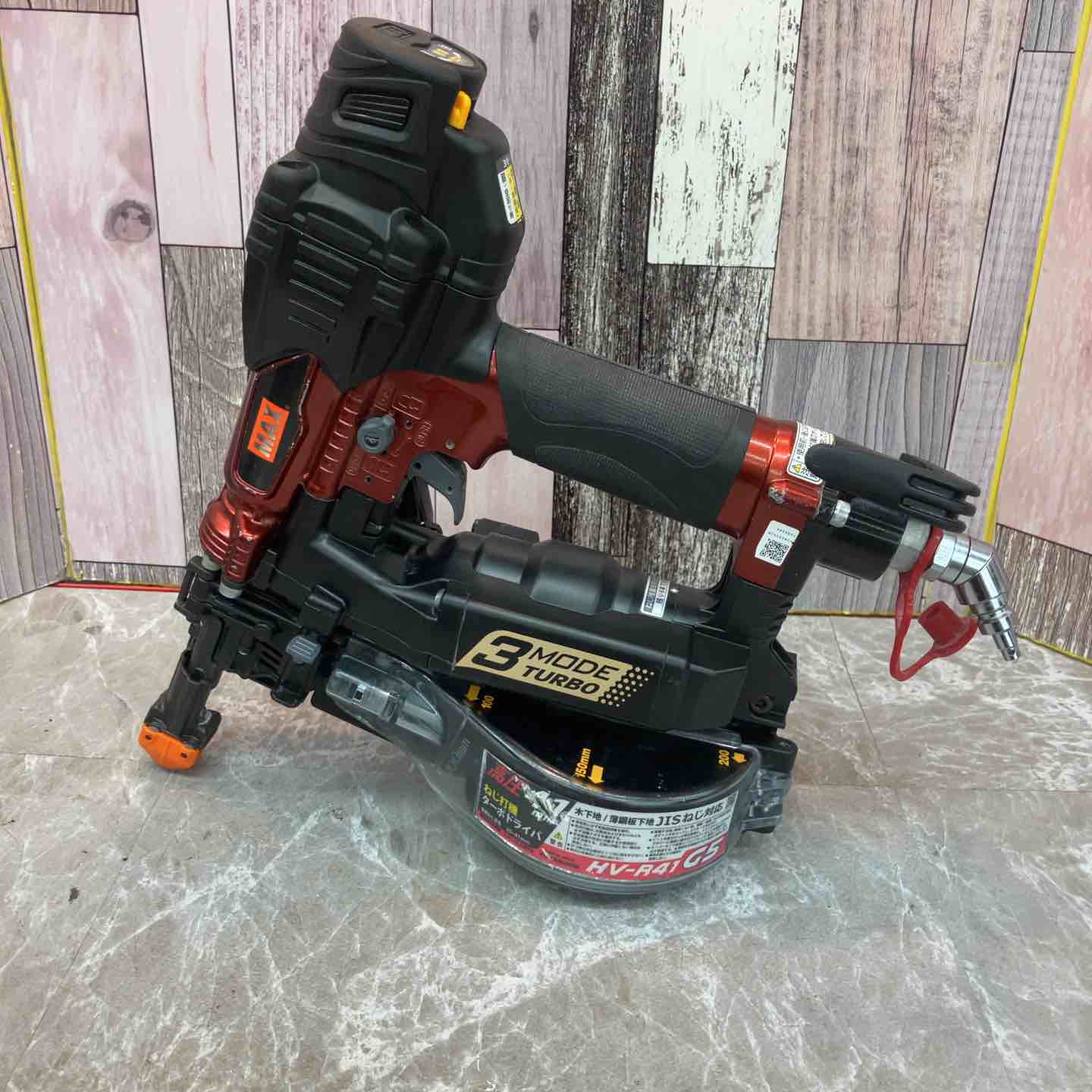 ★マックス(MAX) 高圧エアネジ打ち機 HV-R41G5-R【八潮店】 ☆マックス(MAX) 高圧エアネジ打ち機 HV-R41G5-R【八潮店】 – アクト