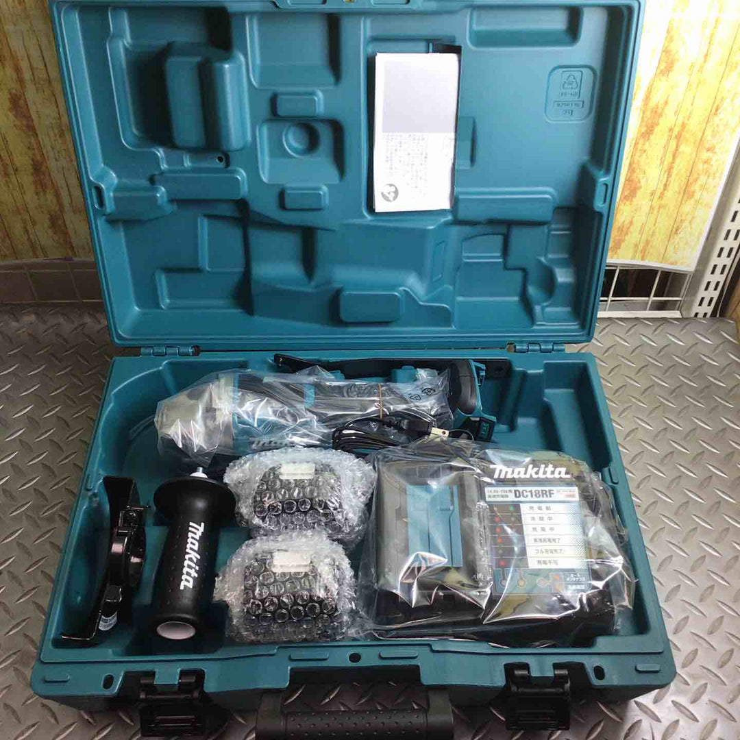 ★マキタ(makita) 125mmコードレスディスクグラインダ GA508DRGX【川崎店】
