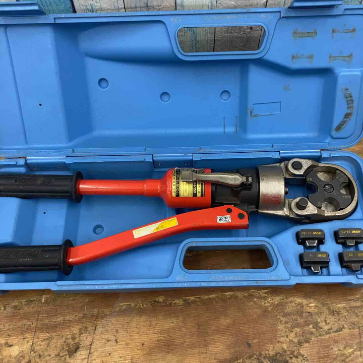 【中古品】◇泉精器(IZUMI) 手動油圧式圧着工具 9H-150 ダイス付き【柏店】
