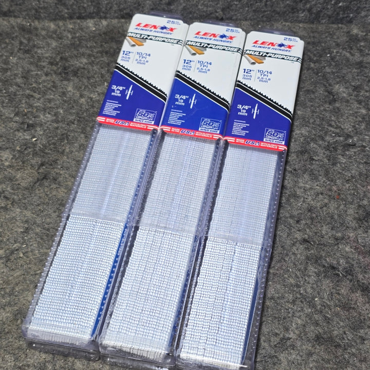 【未使用・未開封品】レノックス(LENOX) 20491B110R セーバーソーブレード (25枚入) 300mm 3パックまとめ売り!【桶川店】