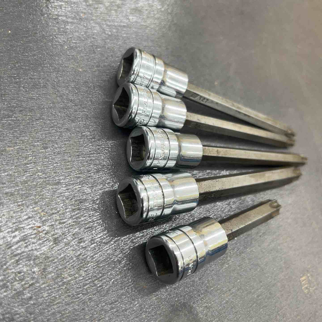 Snap-on スナップオン 3/8トルクスソケット FTXL27E.30E.40E.45E.50E ※5点セット 【越谷店】