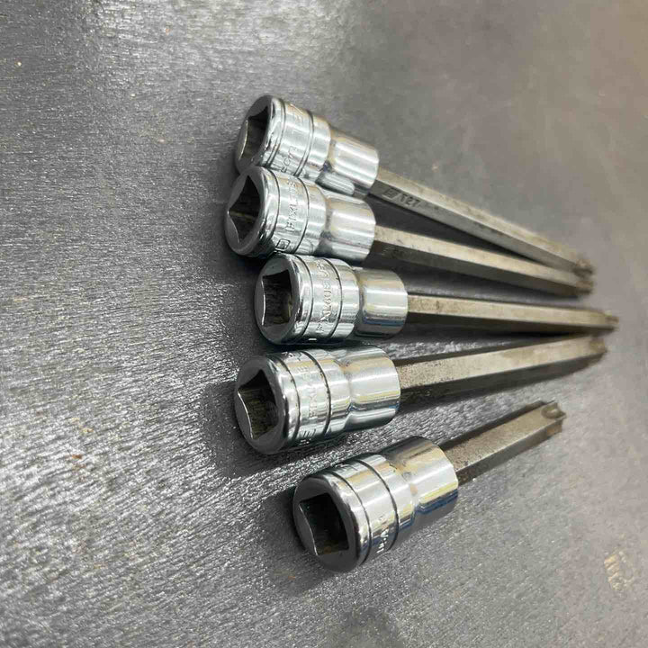 Snap-on スナップオン 3/8トルクスソケット FTXL27E.30E.40E.45E.50E ※5点セット 【越谷店】