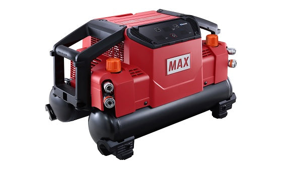 ★マックス(MAX) エアコンプレッサー AK-HH1310E_レッド【草加店】