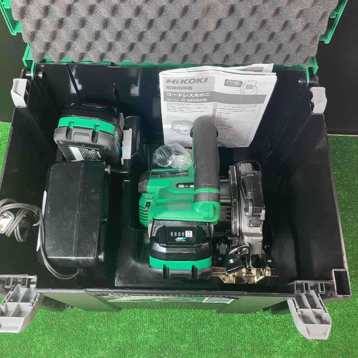 ★ハイコーキ(HIKOKI ※旧:日立工機) コードレスマルノコ C3606DB(2XPSZ)【岩槻店】