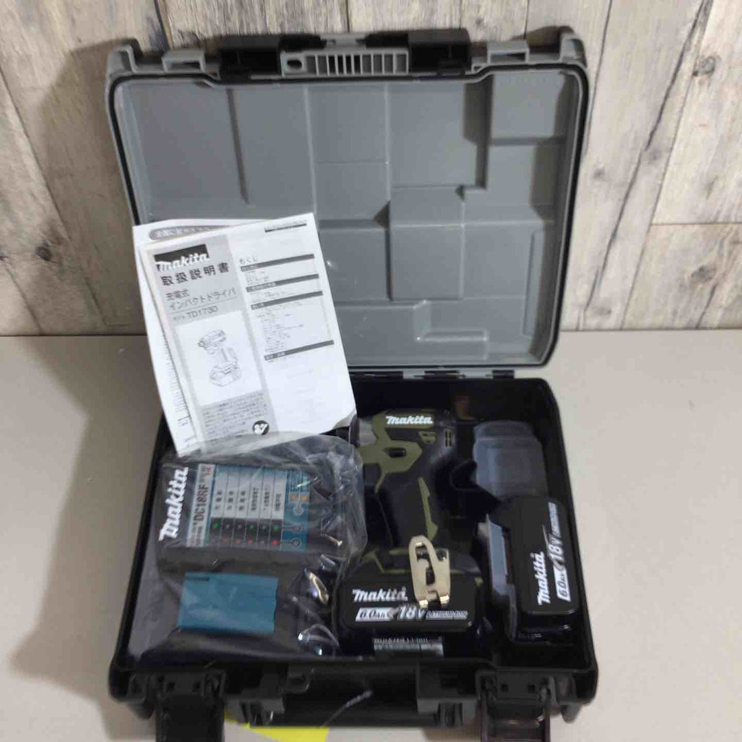 ★マキタ(makita) コードレスインパクトドライバー TD173DRGXO オリーブ【戸田店】