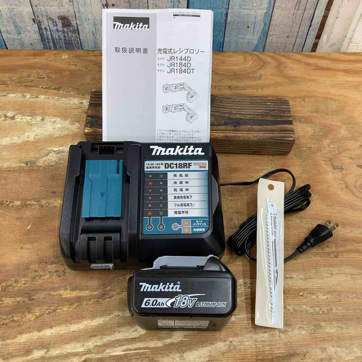 ★マキタ(makita) 18Vコードレスレシプロソー JR184DRGT【柏店】