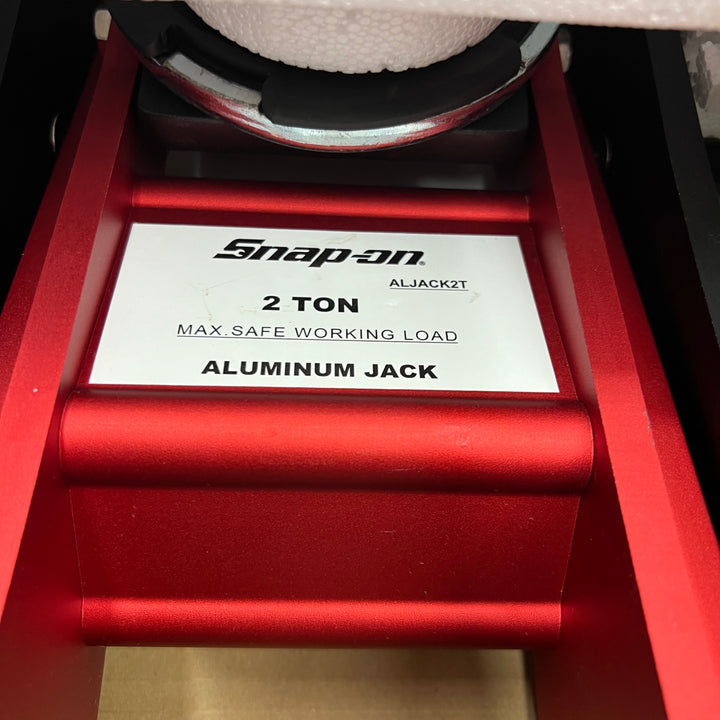 スナップオン アルミジャッキ レースジャッキ 2T 軽量 ALJACK2T Snap-on ガレージジャッキ【桶川店】