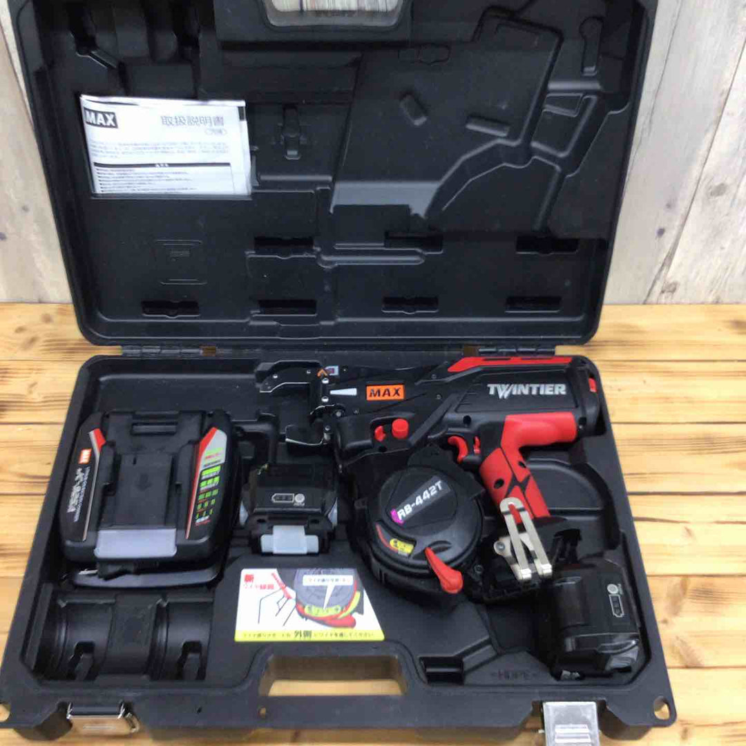 マックス(MAX) 鉄筋結束機 ツインタイア RB-442T-B2C/1450A リバータイア 【東大和店】