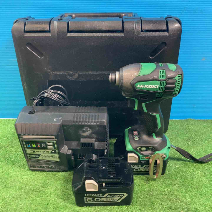 ◇HiKOKI 充電式インパクトドライバー WH18DDL2(LXPK)(L)【岩槻店】