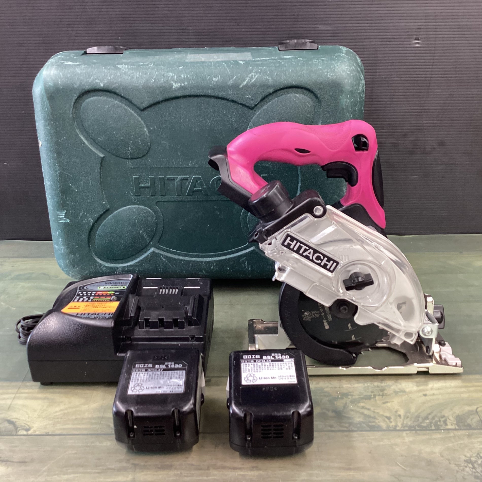 ハイコーキ(旧日立工機) 14.4V 125mm 充電式丸ノコ C14DYSL(LSCK