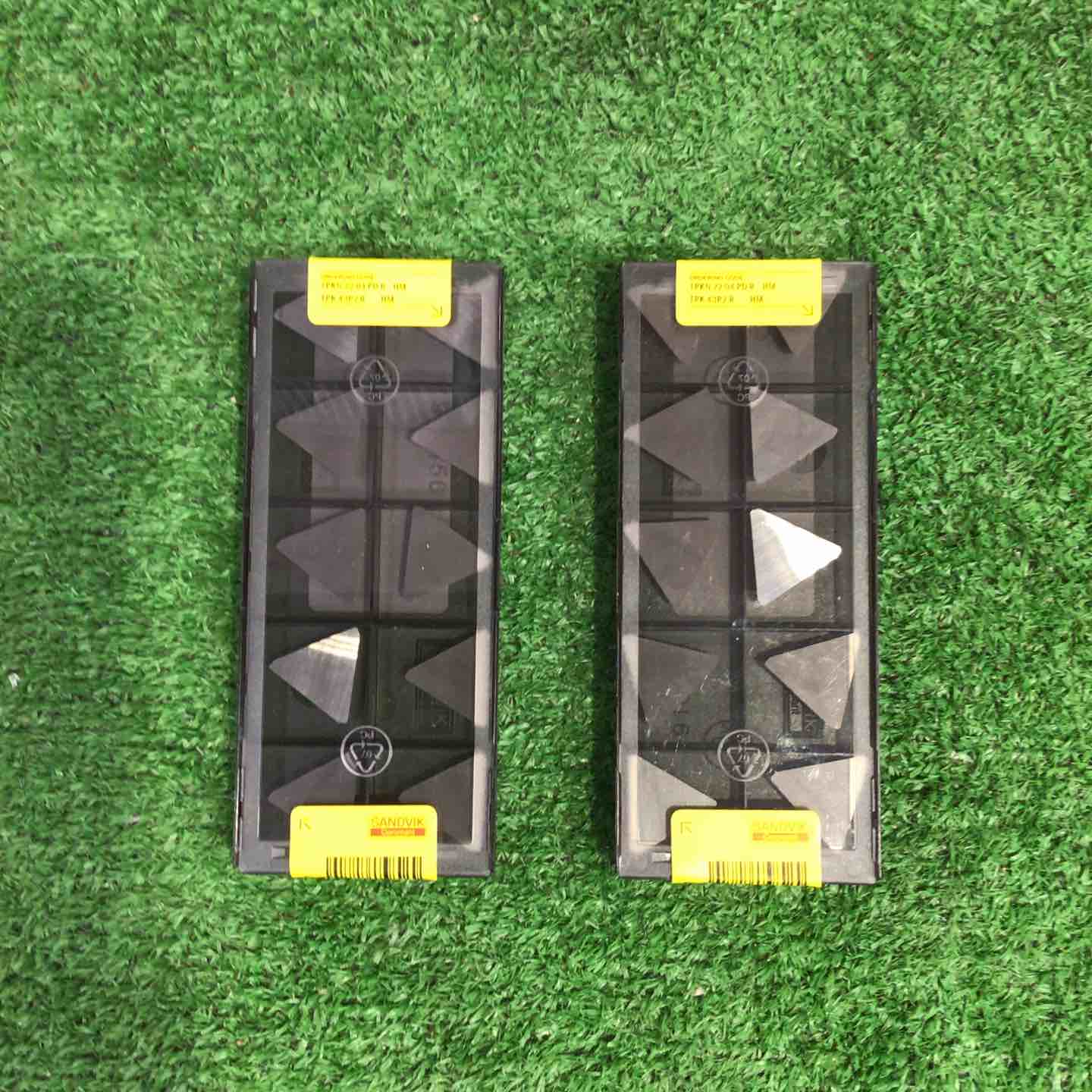 【お得なセット！】サンドビック フライスカッター用チップ HM TPKN2204PDR HM [10個分]【町田店】 お得なセット！】サンドビック フライスカッター用チップ HM