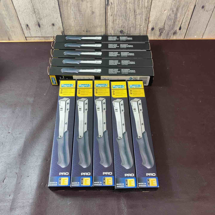 【未使用品(店頭展示品)】【まとめ売り】ラピッド(Rapid) ハンマータッカー R19E 10本まとめ【東大和店】