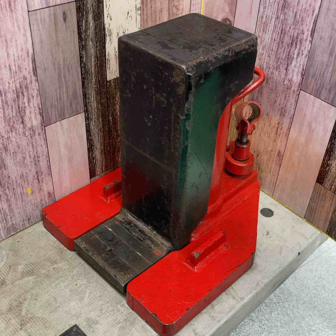 メーカー不明 爪ジャッキ D-5E 爪部許容荷重:5t【八潮店】