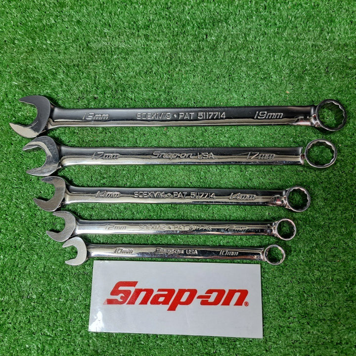 スナップオン/Snap-on フランクドライブコンビネーションレンチ SOEXMシリーズ 5本セット 10mm-19mm【岩槻店】