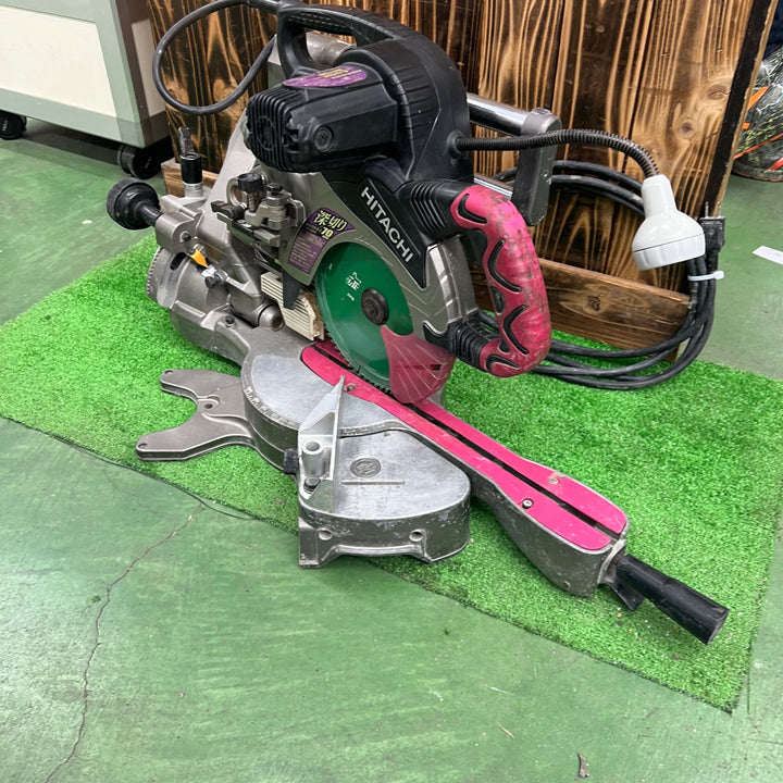 ★ハイコーキ(HIKOKI ※旧:日立工機) 卓上スライド丸のこ C7RSHC【桶川店】