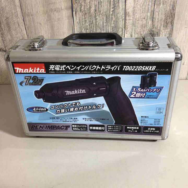 ★マキタ(makita) コードレスペンインパクトドライバー TD022DSHXB【戸田店】