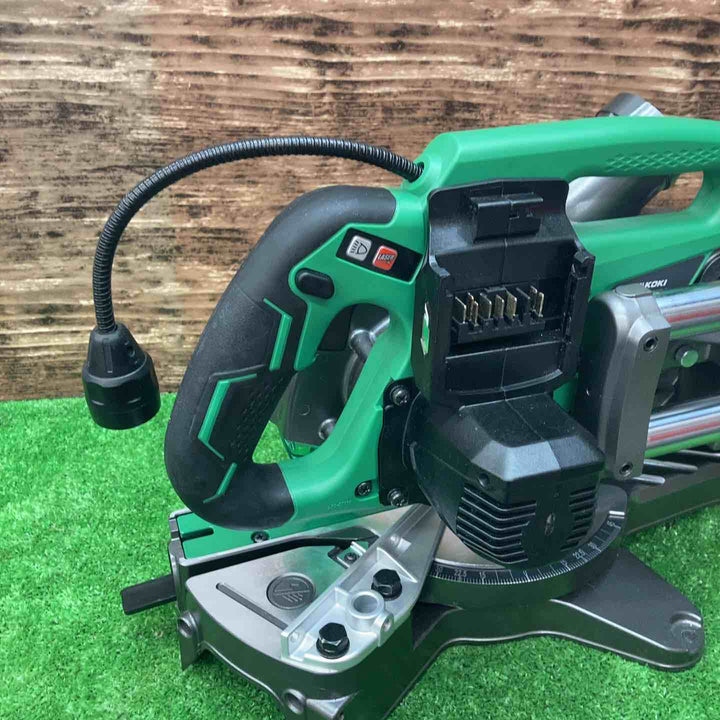 ハイコーキ(HIKOKI ※旧:日立工機) コードレス卓上スライド丸のこ C3606DRA(XP) 長期保管品【川越店】