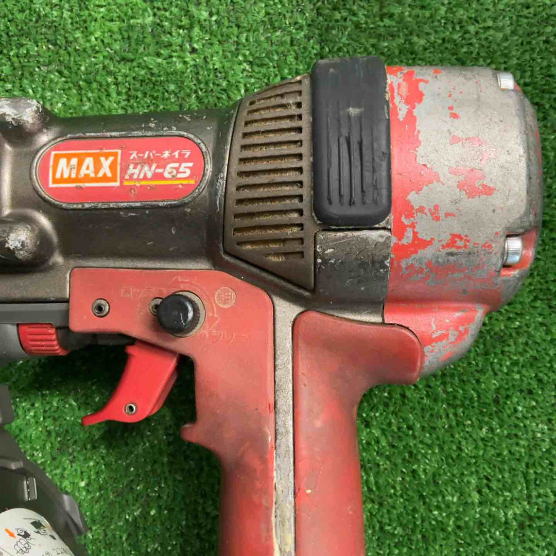 ◇マックス(MAX) 高圧エア釘打ち機 HN-65【草加店】