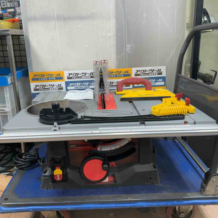 【店頭受取り限定】◇SK11 木工用テーブルソー 最大幅1000×奥行570mm STS-255ET 刃径255mm【草加店】