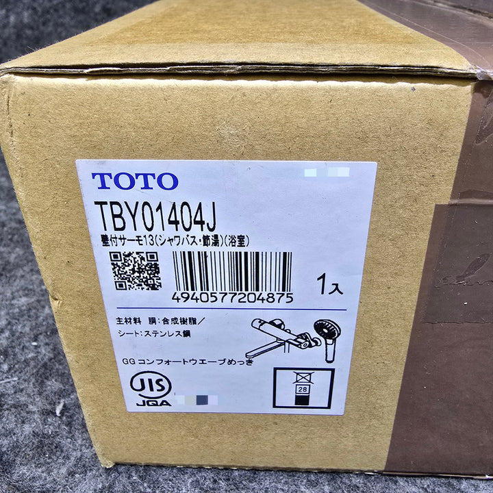 【未使用・未開封品】TOTO 壁付浴室サーモスタットシャワー水栓 TBY01404J【桶川店】