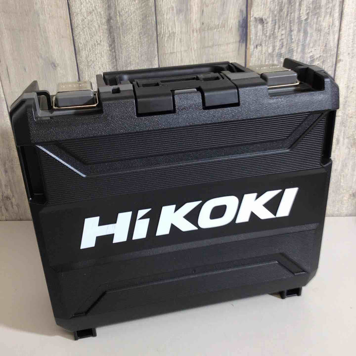【未使用品】★純正バッテリー2個&充電器付き フルセット★ハイコーキ(HIKOKI ※旧:日立工機) コードレスインパクトドライバ ストロングブラック WH36DD(2XHBSZ) 黒【戸田店】
