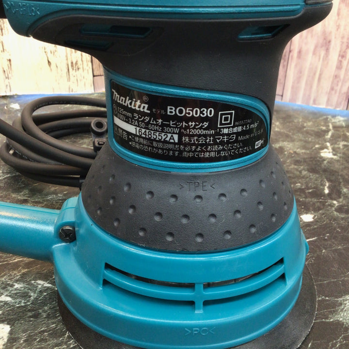☆マキタ(makita) ランダムオービットサンダ BO5030【八潮店】