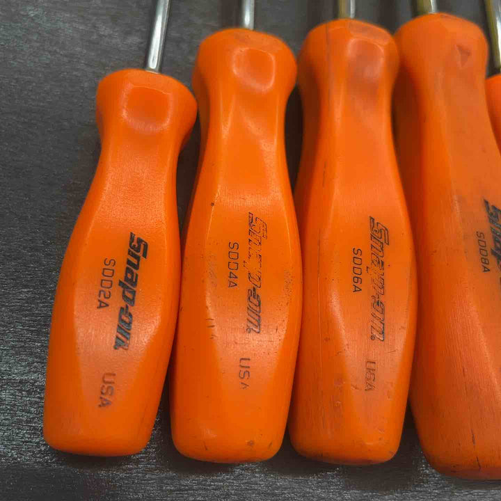 スナップオン(Snap-on)ドライバーセット7本セット プラス マイナス SDD8A 6A 4A 2A SDDP63IRA 42IRA 31IRA【越谷店】