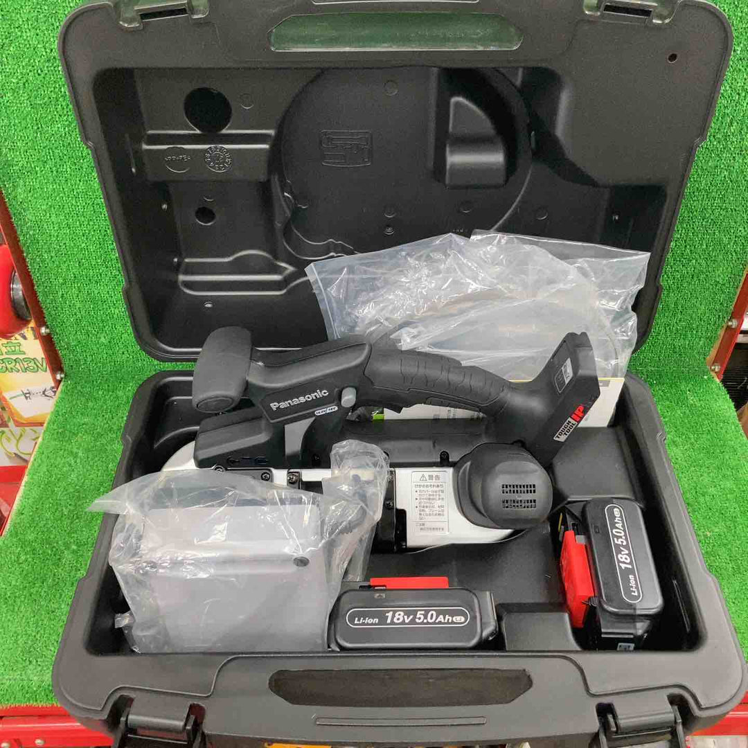 ★パナソニック(Panasonic) コードレスバンドソー EZ45A5LJ2G-B【川崎店】