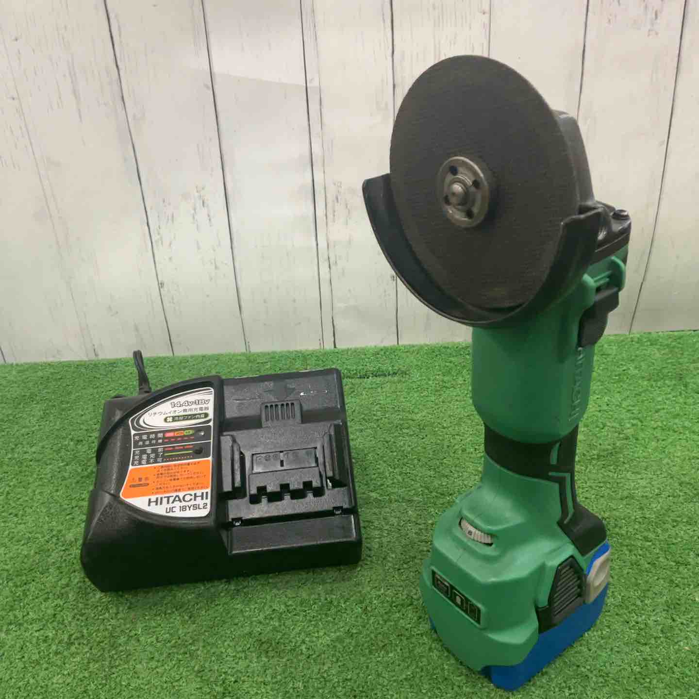 現状品】◇ハイコーキ(HIKOKI ※旧:日立工機) コードレスディスク 