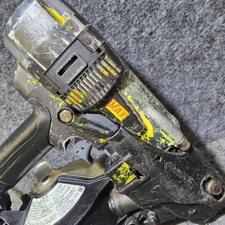 【中古品】マックス MAX 高圧コイルネイラ HN-65N3(D)-G クールグレー 高圧釘打機 HN91067【桶川店】