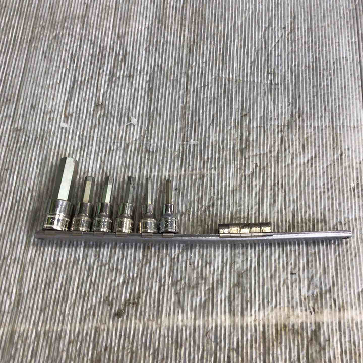snap-on スナップオン 3/8 ヘックスソケット 6本セット FAM14E FAM8E FAM7E FAM6E FAM5E FAM4E【草加店】