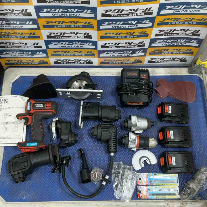 ブラックアンドデッカー(BLACK+DECKER) マルチツール ベーシック 18V EVO183B1【草加店】