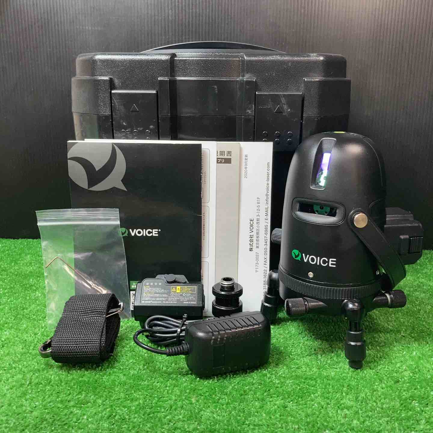 ◇VOICE レーザー墨出し器 グリーンレーザー Model-G2【岩槻店