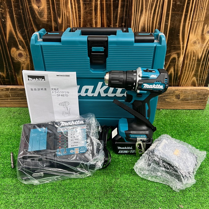 ★マキタ(makita) コードレスドリルドライバー DF487DRGX【桶川店】