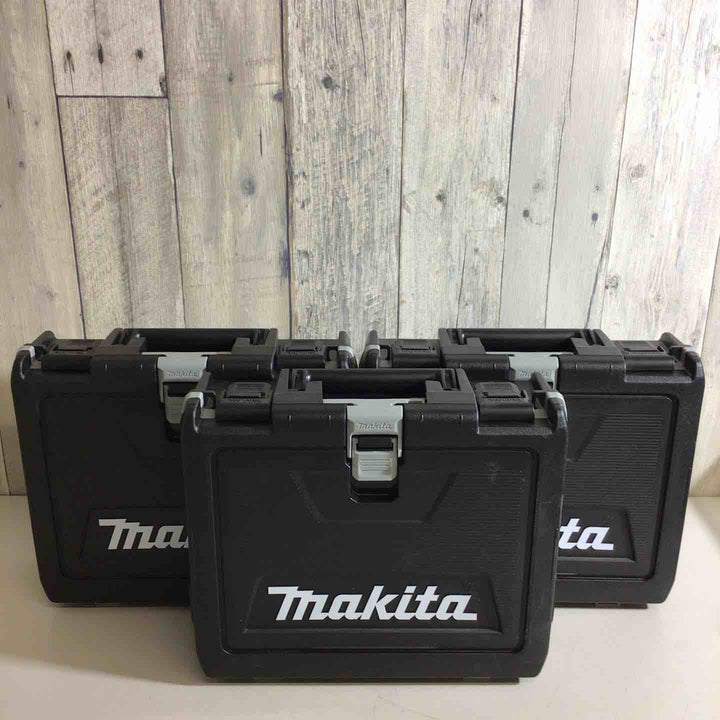 【未使用品】マキタ(makita) コードレスインパクトドライバー TD173DGXAR 3台セット レッド【戸田店】