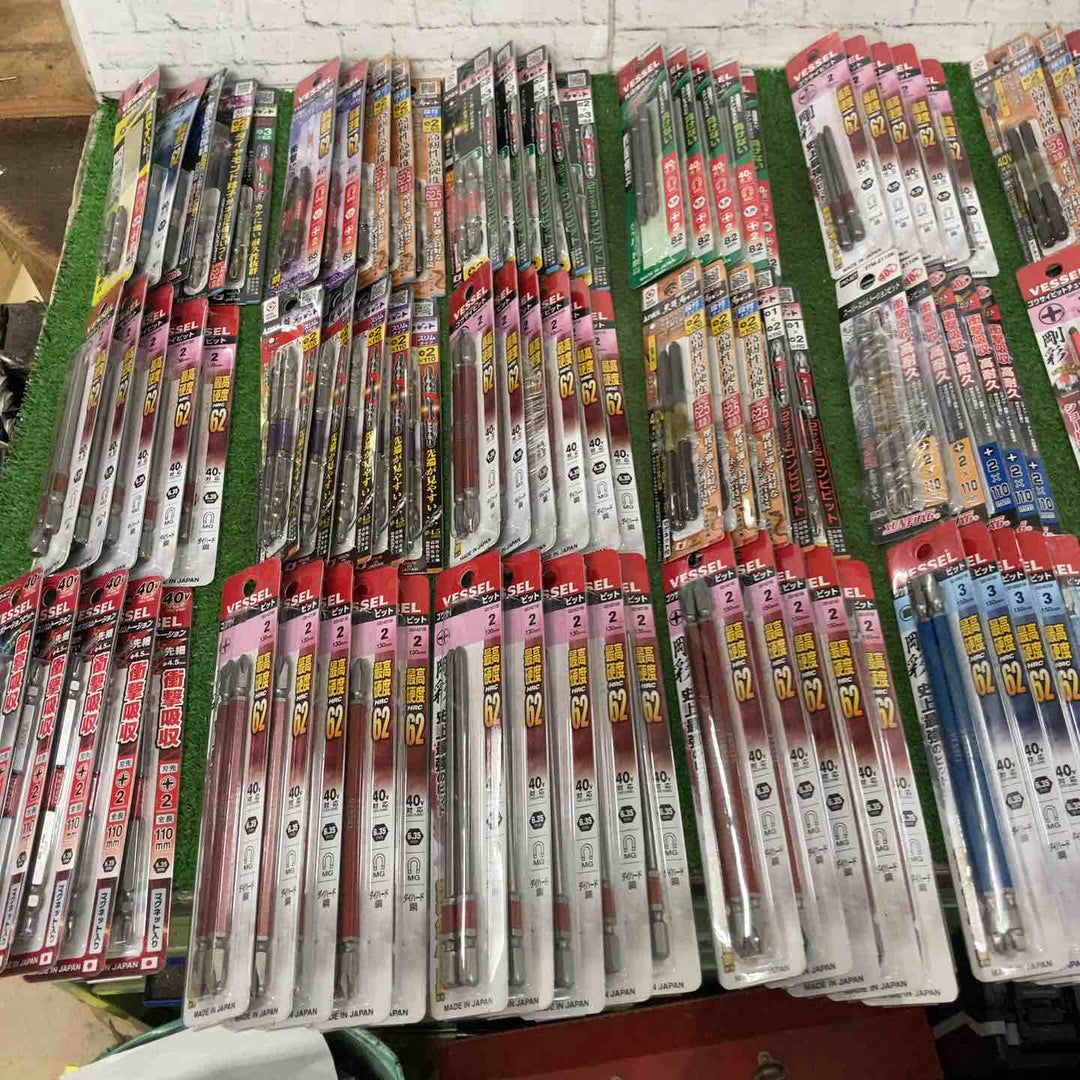【未使用品】ビット2本入り×180個まとめ売り♪ VESSEL ベッセル ANEX アネックス など ≪送料無料≫ ⑧