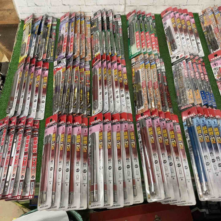 【未使用品】ビット2本入り×180個まとめ売り♪ VESSEL ベッセル ANEX アネックス など ≪送料無料≫ ⑧