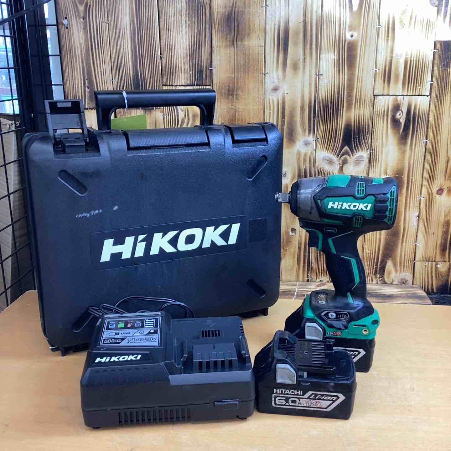 ★ハイコーキ(HIKOKI ※旧:日立工機) コードレスインパクトレンチ WR18DBDL2(2LXPK)【越谷店】 ☆ハイコーキ(HIKOKI ※旧:日立工機) コードレスインパクトレンチ