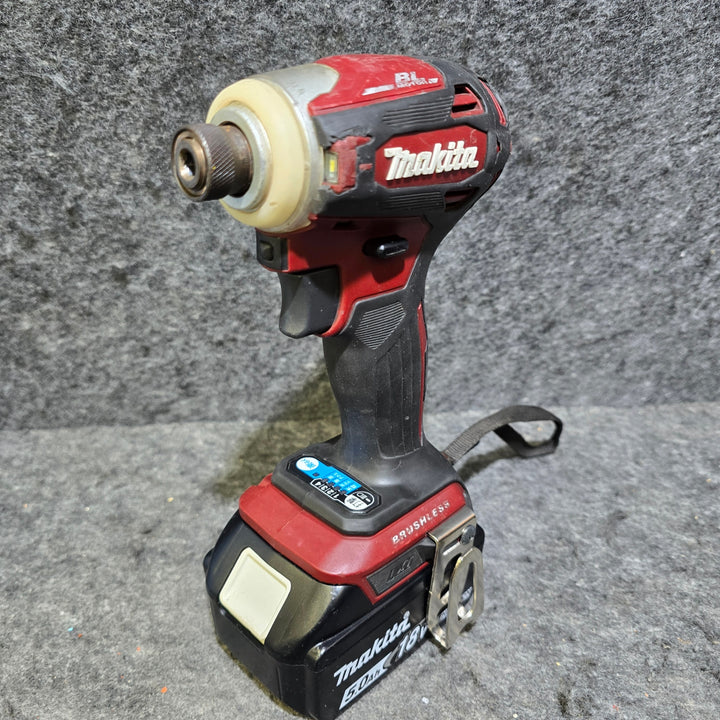 【中古品・バッテリ付き!】マキタ(makita) コードレスインパクトドライバー TD172DZAR【桶川店】