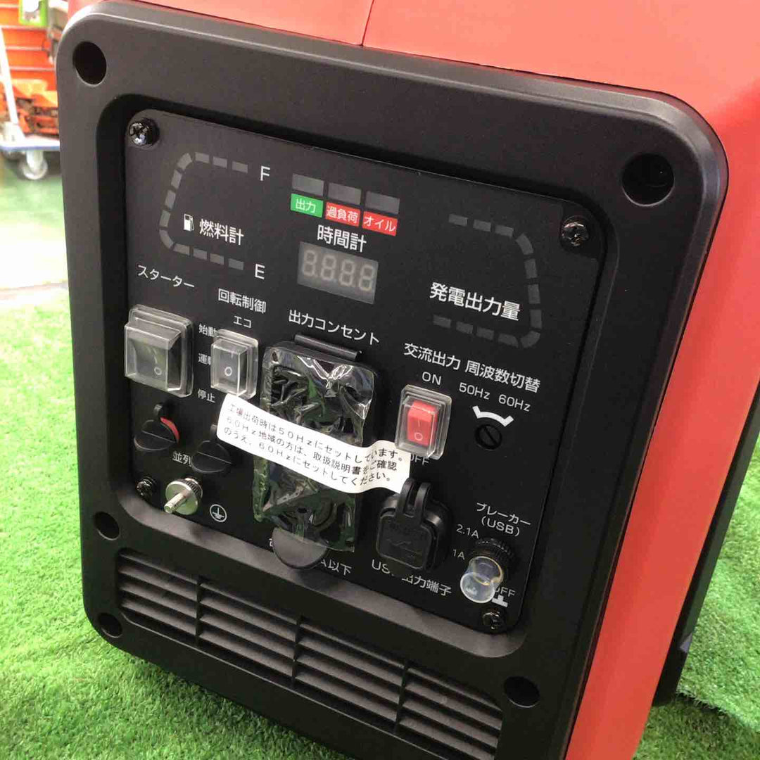 新ダイワ インバータ発電機 IEG1601ME ラベルはがし跡あり【桶川店】