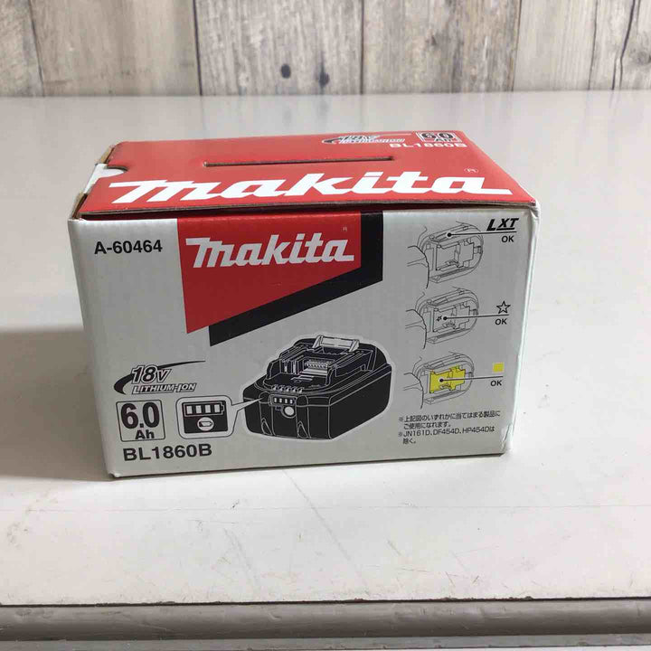 【未使用品】★マキタ(makita) リチウムイオンバッテリー 18V/6.0Ah BL1860B【戸田店】