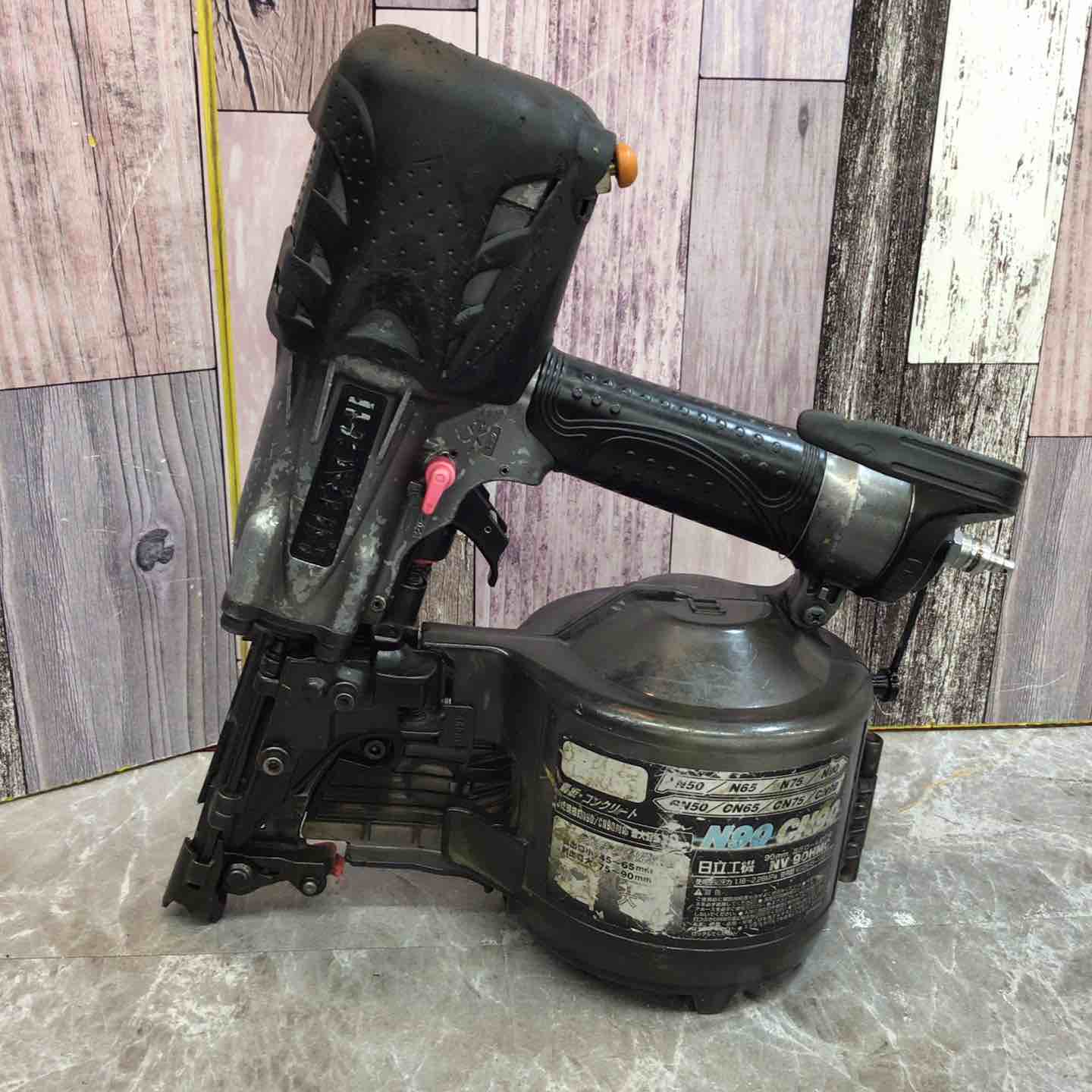 ☆ハイコーキ(HIKOKI ※旧:日立工機) 高圧エア釘打ち機 NV90HMC(G