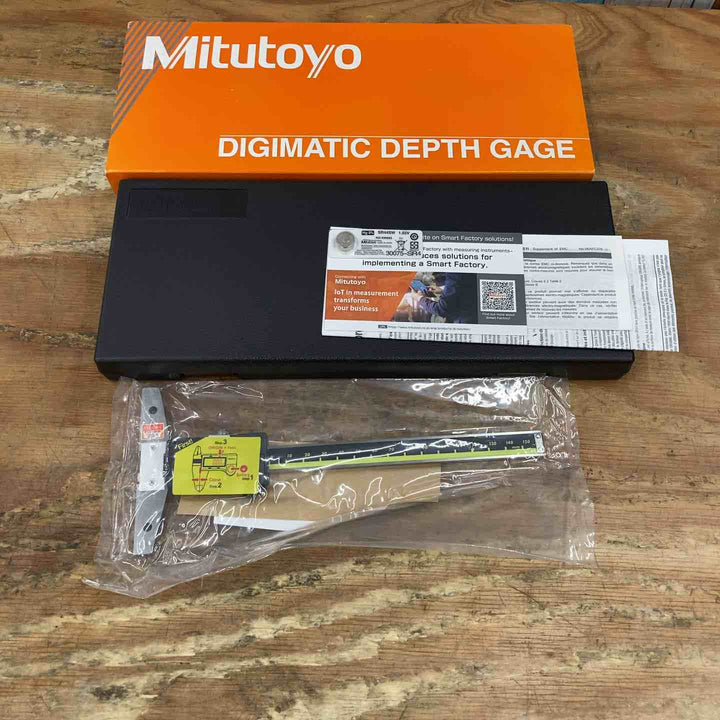 ▼Mitutoyo ミツトヨ ABSデジマチックデプスゲージ 571-201-30/VDS-15AX【柏店】