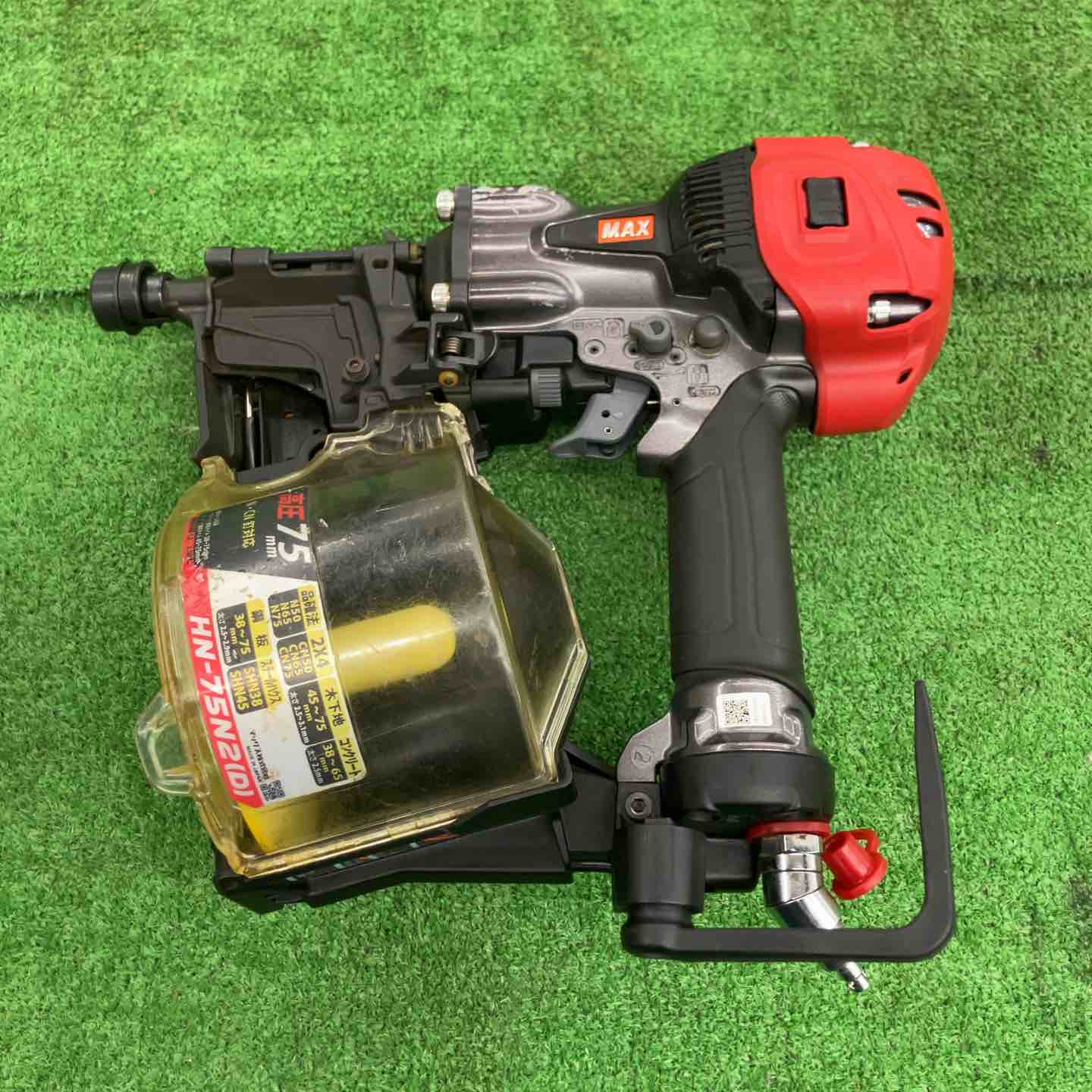 中古品】 マックス/MAX 高圧エア釘打ち機・HN-75N2(D) 【桶川店 