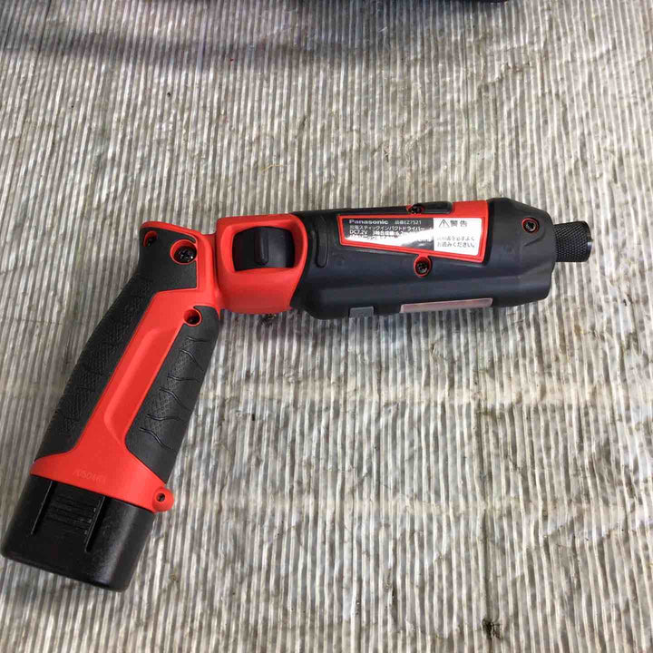 ☆パナソニック(Panasonic) コードレススティックインパクトドライバー EZ7521LA2S-R【草加店】