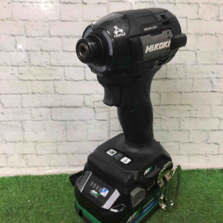 ★ハイコーキ(HIKOKI ※旧:日立工機) コードレスインパクトドライバ ストロングブラック WH36DD(2XHBSZ)【町田店】