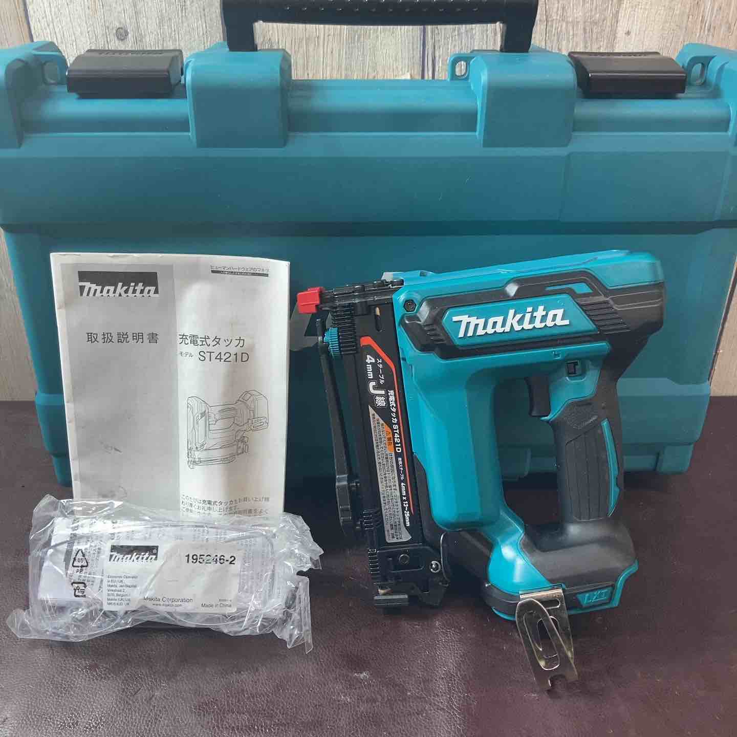 中古品】 マキタ(makita) 18V コードレスタッカー ST421DZK 【東大和店