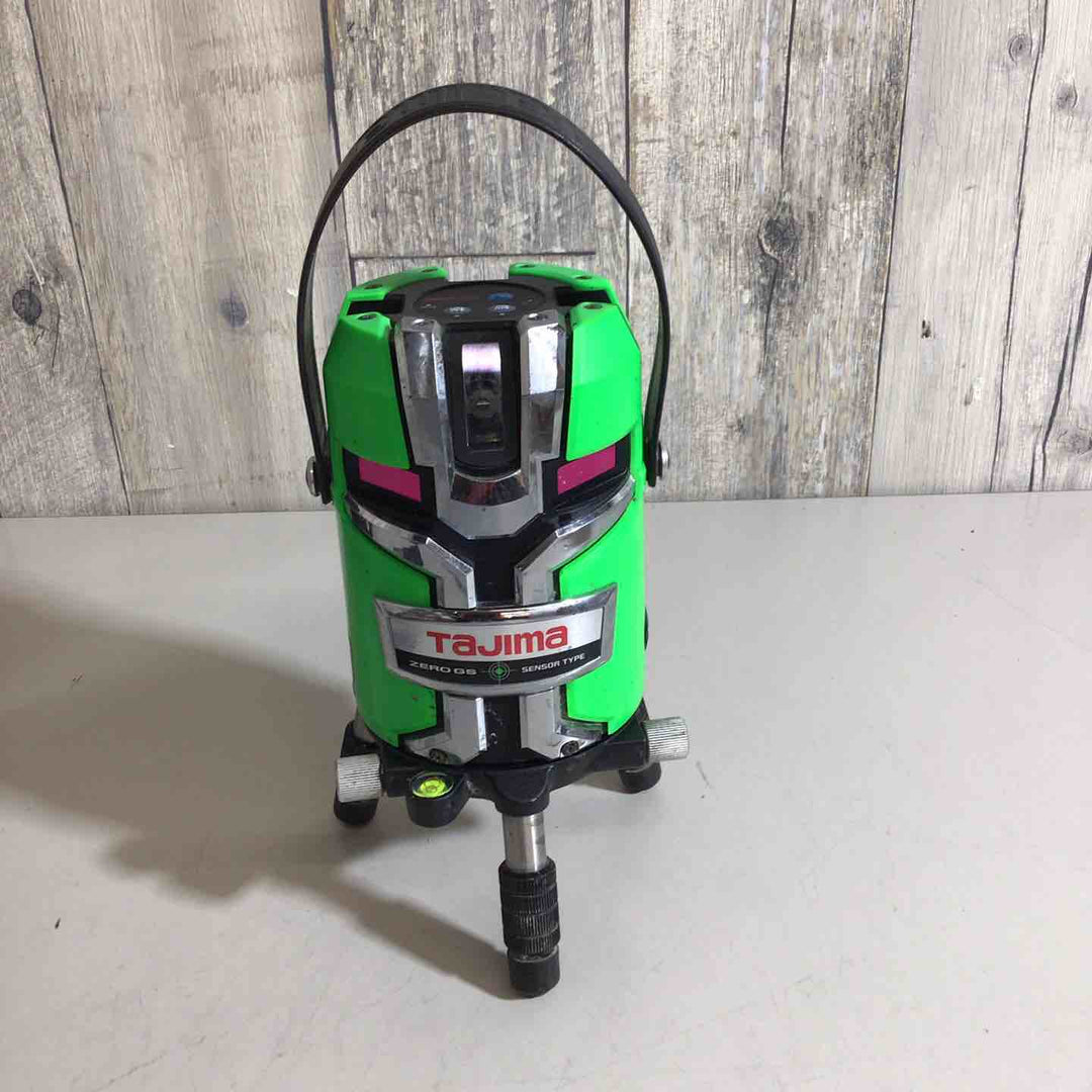 ◇タジマ(TAJIMA) グリーンレーザー墨出し器 KJC矩十字&横全周 ゼロジー二軸電子センサー制御 ZEROGS-KJC【戸田店】
